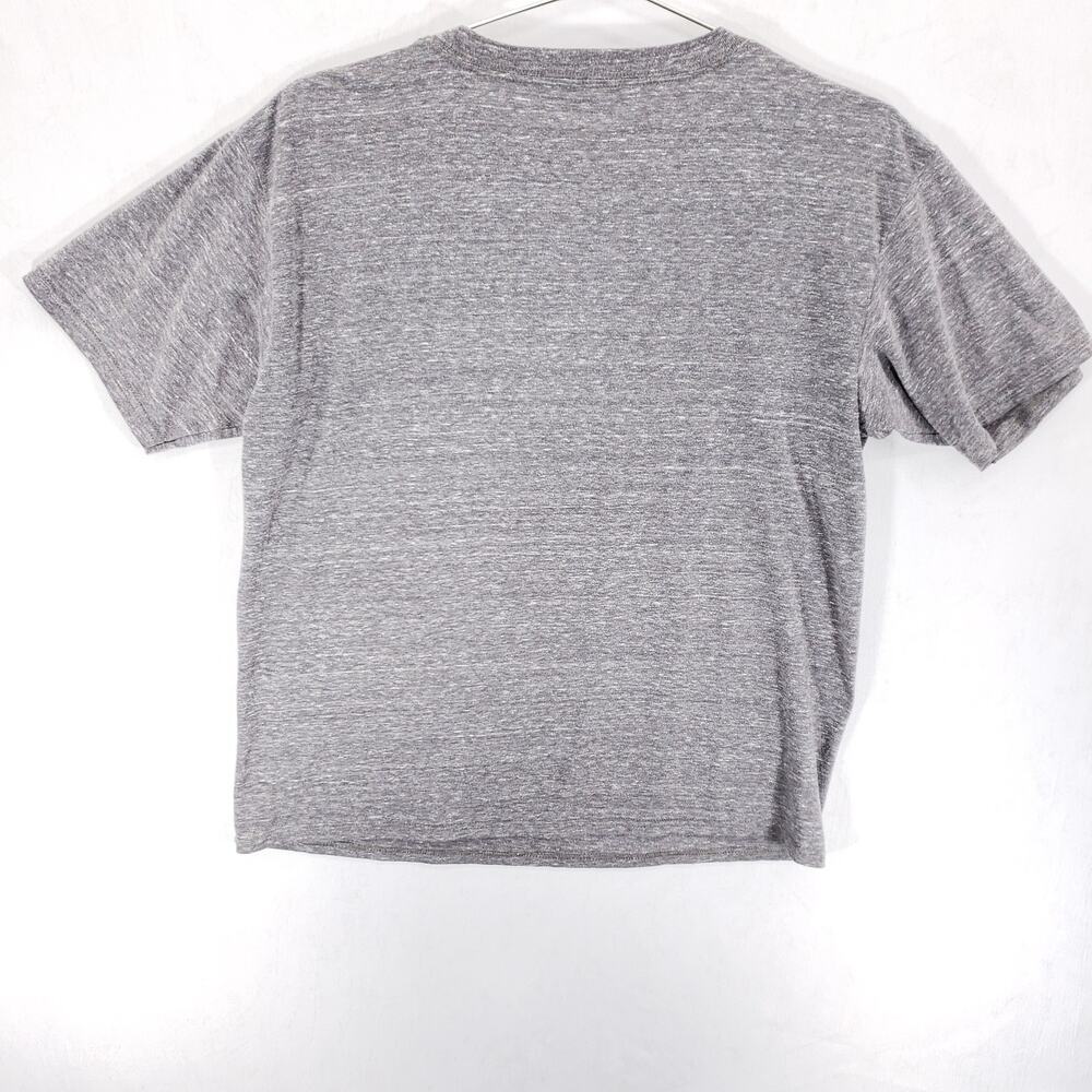 Carolina Panthers T Shirt Boys Extra Large Heather Gray NFL Team Apparel Tee - Picture 4 of 5